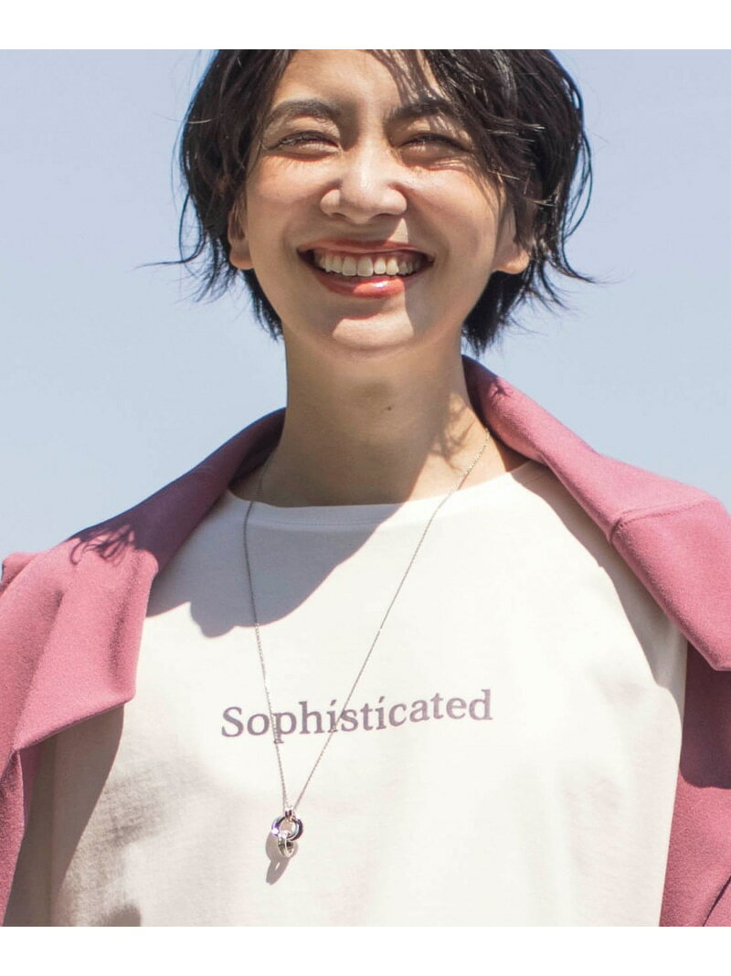 Rakuten - 【SALE／30%OFF】ビジューリング ネックレス J.PRESS ジェイプレス アクセサリー・腕時計 ネックレス シルバー ゴールド【RBA_E】【送料無料】[Rakuten Fashion]
