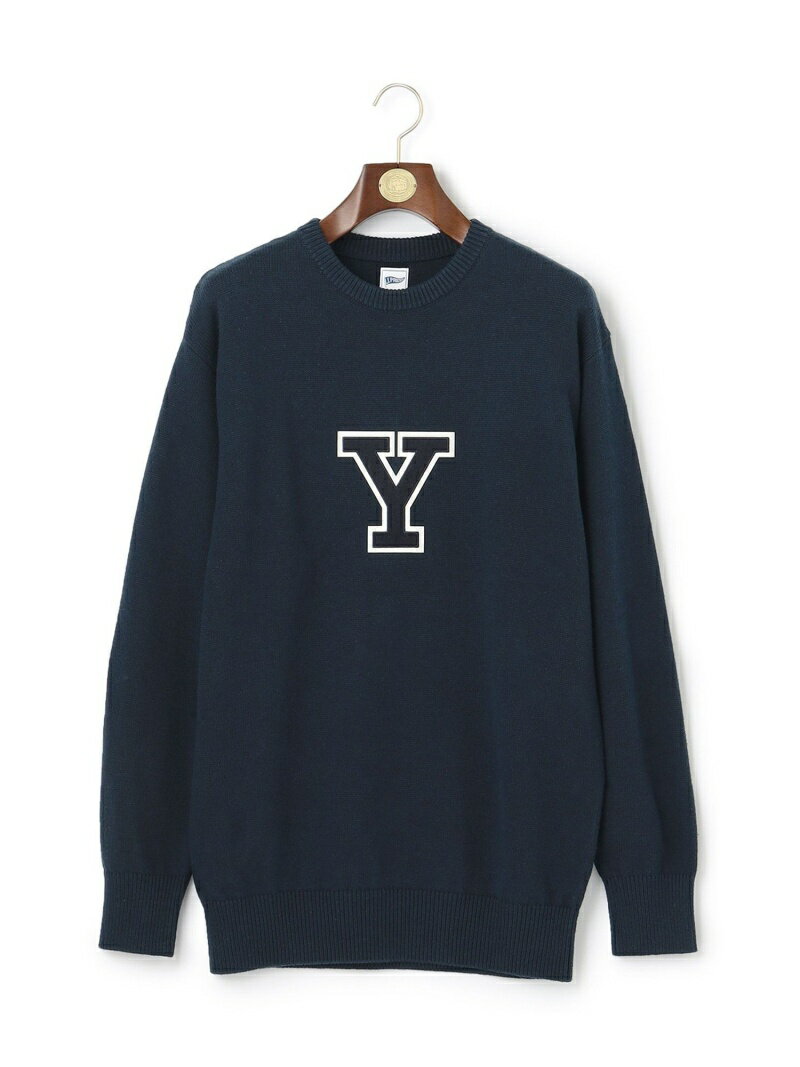 yPennant LabelzVarsity Crewneck Sweater / Yale J.PRESS WFCvX gbvX jbg lCr[yz[Rakuten Fashion]