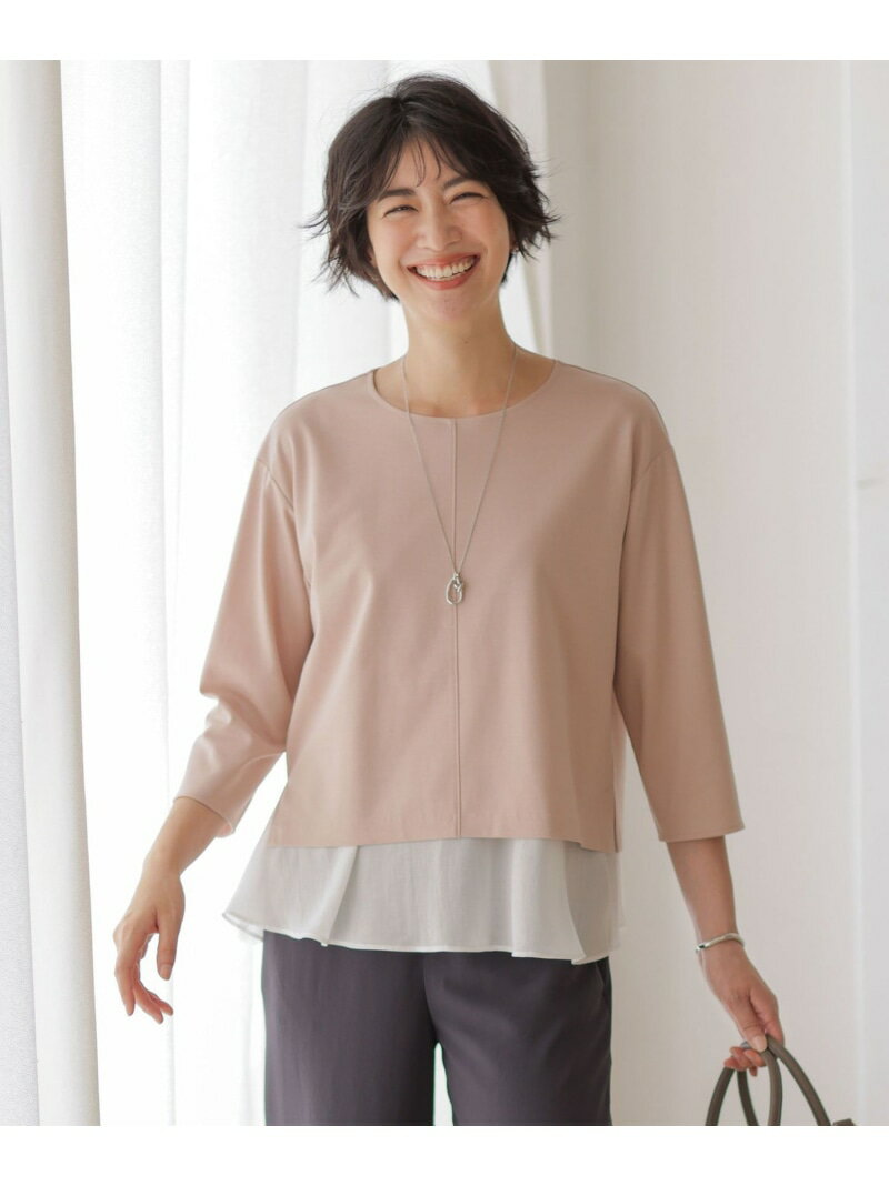 Rakuten - 【SALE／40%OFF】コンパクトポンチ カットソー J.PRESS ジェイプレス トップス カットソー・Tシャツ ピンク ベージュ【RBA_E】【送料無料】[Rakuten Fashion]