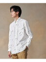 【120th anniversary】Embroidery B.D. Shirt J.PRESS ジェイプレス トップス シャツ・ブラウス ホワイト【送料無料】[Rakuten Fashion]
