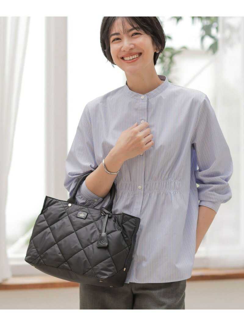 Rakuten - 【SALE／30%OFF】【2way】ボンディングキルト トート バッグ J.PRESS ジェイプレス バッグ トートバッグ ブラック ブラウン ベージュ【RBA_E】【送料無料】[Rakuten Fashion]