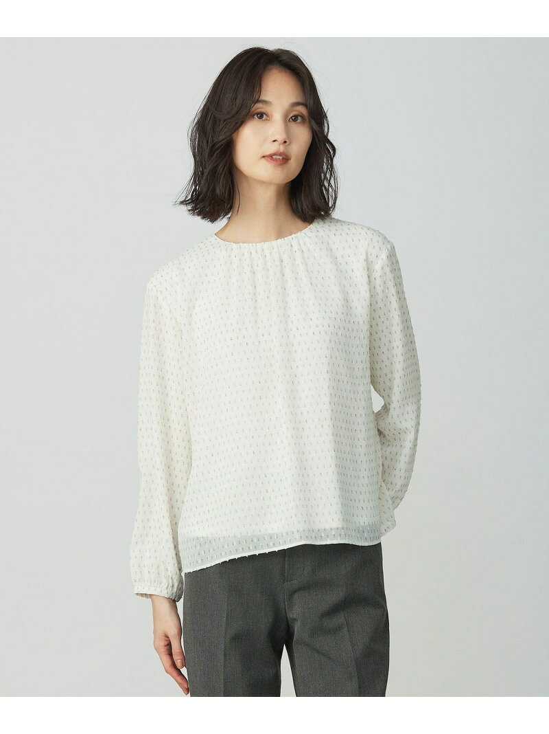 Rakuten - 【SALE／30%OFF】カットジャカードプリント カットソー J.PRESS LADIES L ジェイプレス トップス カットソー・Tシャツ ネイビー【RBA_E】【送料無料】[Rakuten Fashion]