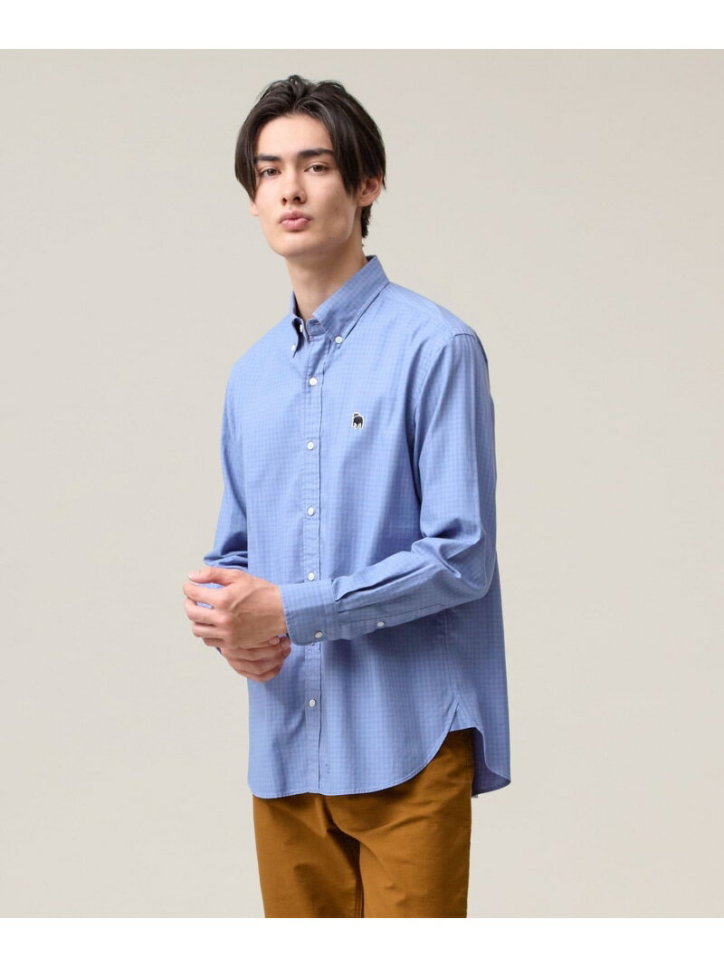 Rakuten - 【SALE／20%OFF】このさりげなさが大人気【IVY COLLECTION】【UNISEX】バックブルチェックガーメントダイ シャツ / B.D. J.PRESS ジェイプレス トップス シャツ・ブラウス ワインレッド ブルー イエロー【RBA_E】【送料無料】[Rakuten Fashion]