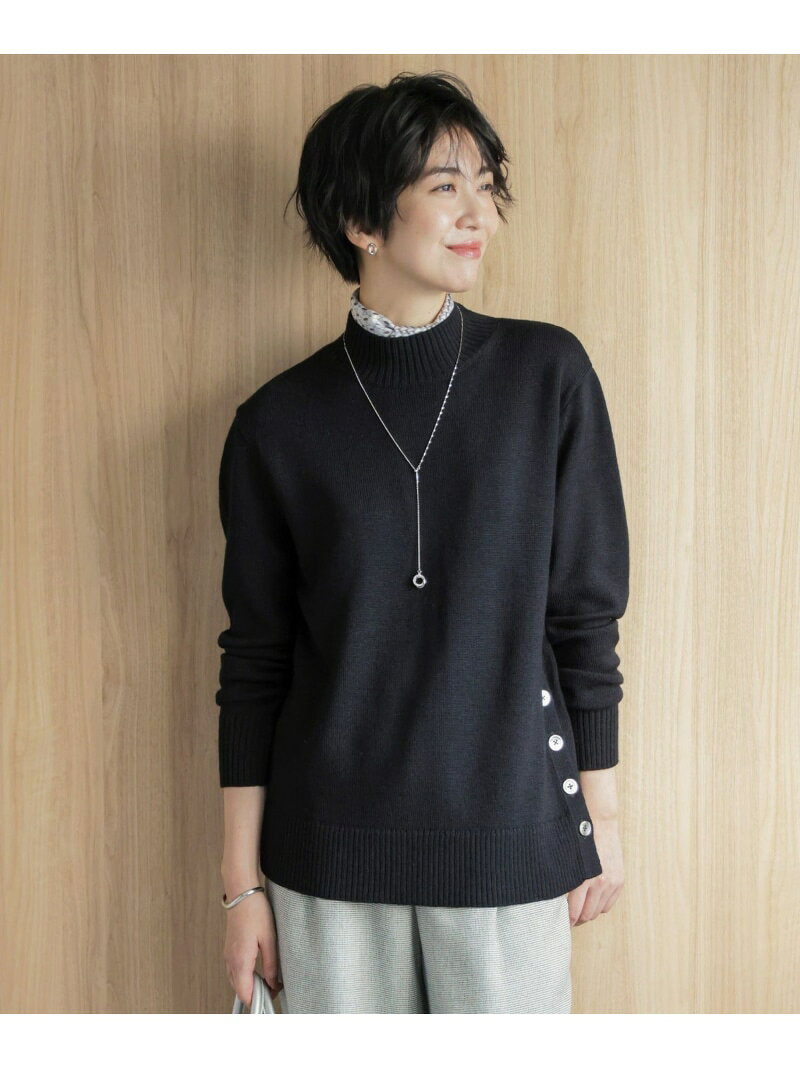 樂天商城 - 【SALE／50%OFF】【WEB限定カラーあり・洗える】CLEAR WOOL BLEND ニット J.PRESS ジェイプレス トップス ニット ベージュ ブルー ブラック【RBA_E】【送料無料】[Rakuten Fashion]