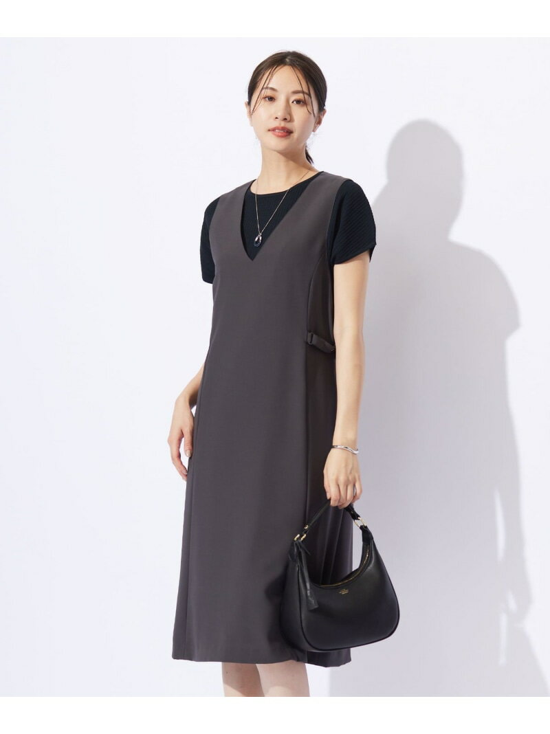 【SALE／40%OFF】【洗える】RELAXIONツイル ジャンパースカート J.PRESS ジェイプレス ワンピース・ドレス ジャンパースカート ネイビー【RBA_E】【送料無料】[Rakuten Fashion]