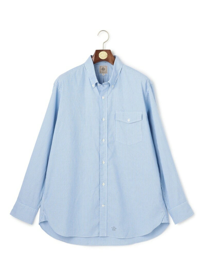 Rakuten - 【SALE／20%OFF】【KING SIZE】ガーメントダイオックスフォード シャツ / B.D. J.PRESS ジェイプレス トップス シャツ・ブラウス ブルー イエロー【RBA_E】【送料無料】[Rakuten Fashion]