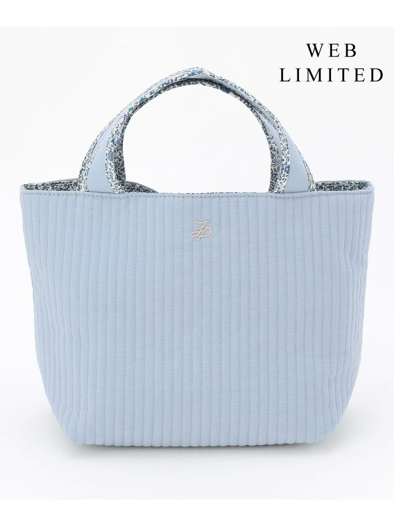 Rakuten - 【WEB限定カラーあり・リバーシブル】LIBERTY キルティング ミニトートバッグ J.PRESS ジェイプレス バッグ トートバッグ ブルー ネイビー ブラウン グレー【送料無料】[Rakuten Fashion]