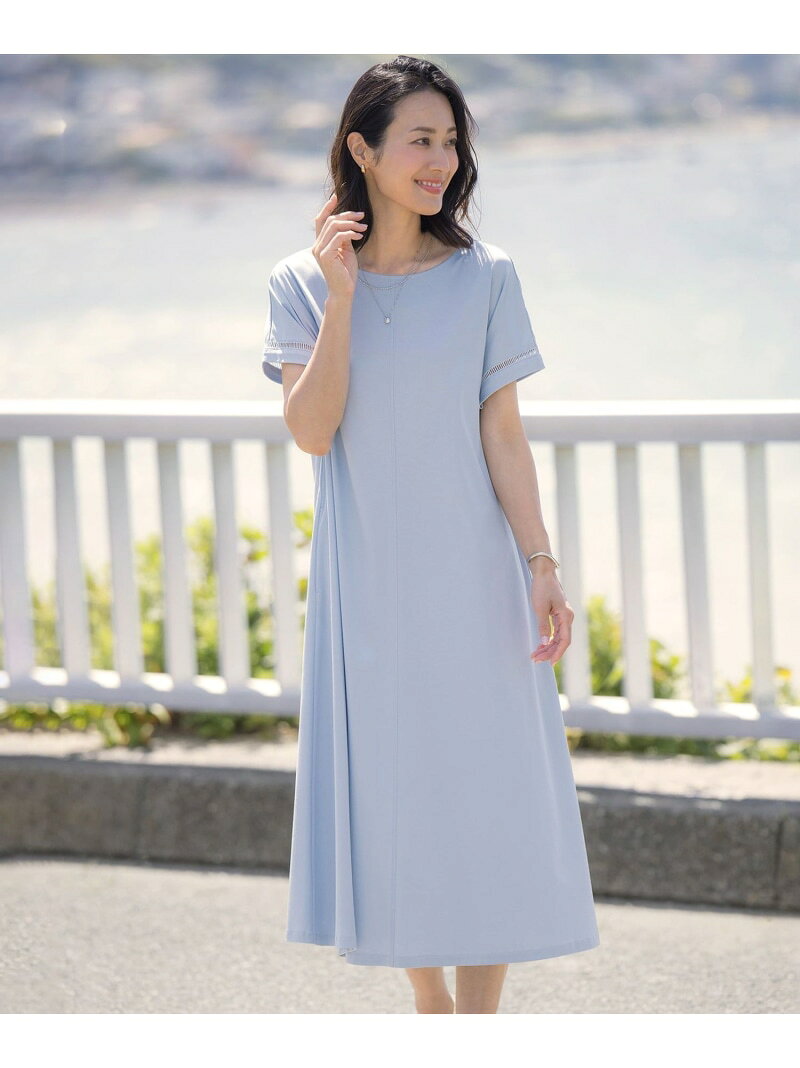 【新品・タグ付き】J.PRESS（Jプレス） BAHARIYE 半袖ワンピース 新品・タグ付き】J.PRESS（Jプレス） BAHARIYE 半袖ワンピース