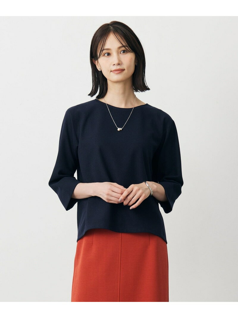 ラメ針抜きカットソーJ.PRESS...