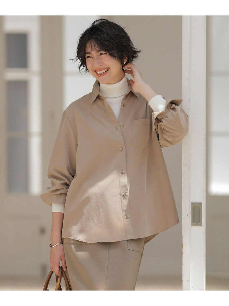 Rakuten - 【SALE／40%OFF】ピーチポプリン シャツ J.PRESS ジェイプレス トップス シャツ・ブラウス ブラウン ブラック ベージュ【RBA_E】【送料無料】[Rakuten Fashion]
