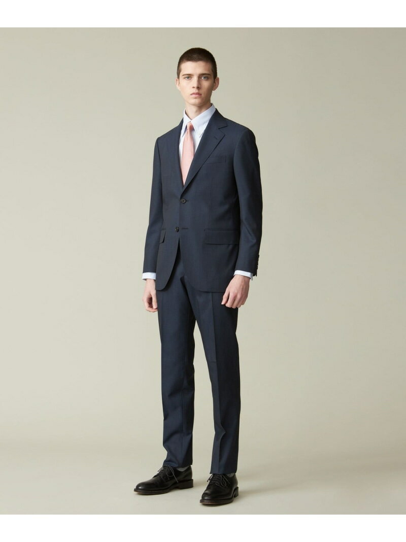 【ESSENTIAL CLOTHING】インディゴルック マイクロヘリンボーン スーツ J.PRESS ジェイプレス スーツ・フォーマル セットアップスーツ ブルー【送料無料】[Rakuten Fashion]