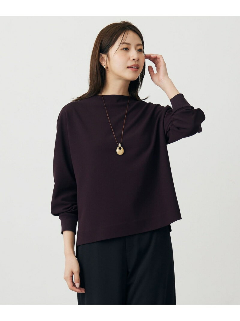 Rakuten - 【SALE／40%OFF】ジョーゼットダンボール ボトルネック カットソー J.PRESS LADIES L ジェイプレス トップス カットソー・Tシャツ グレー パープル【RBA_E】【送料無料】[Rakuten Fashion]