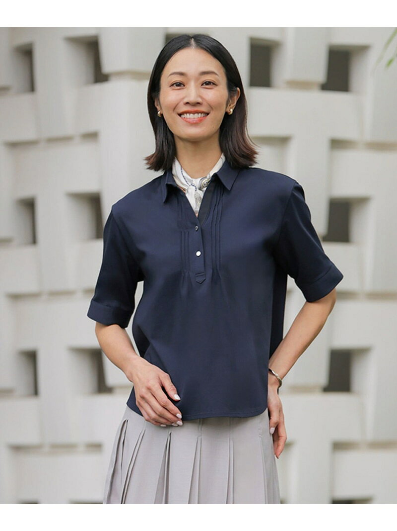 樂天商城 - 【SALE／20%OFF】ドライコットン ポロ カットソー J.PRESS ジェイプレス トップス カットソー・Tシャツ ブラウン ネイビー ホワイト【RBA_E】【送料無料】[Rakuten Fashion]