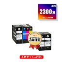 PGI-2300XLBK PGI-2300XLC PGI-2300XLM PGI-2300XLY 顔料 大容量 お得な4色セット + PGI-2300XLBK×...