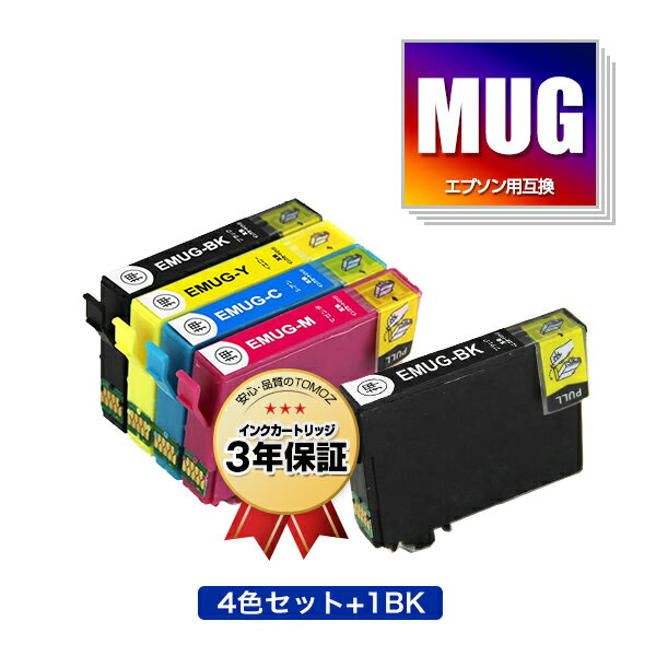 ָꡪMUG-4CL + MUG-BK 5ĥå ץ ߴ  ᡼ ̵  б (MUG MUG-C MUG-M MUG-Y MUG4CL MUGBK MUGC MUGM MUGY EW-052A EW-452A EW052A EW452A)