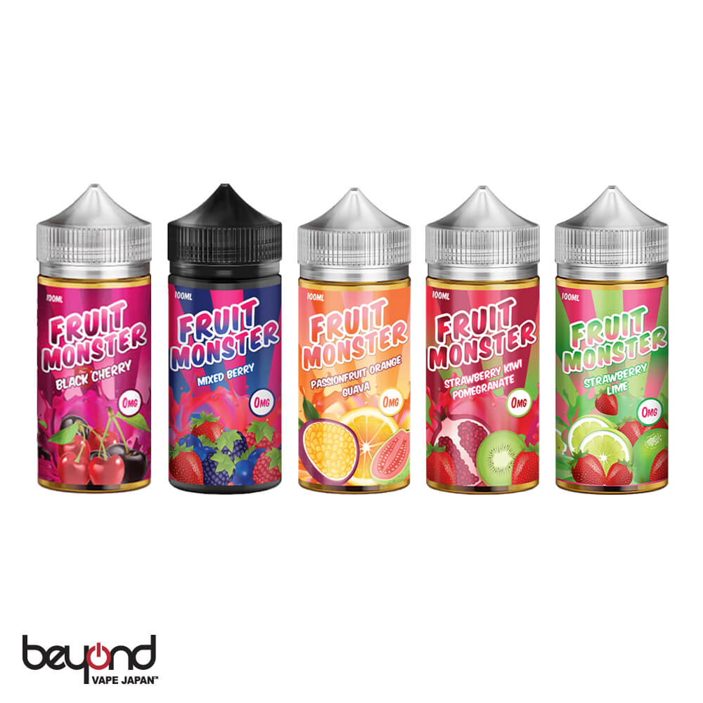 【Fruit Monster】5種［100ml］フルーツモンスター Monster Vape Labs モンスターベイプラボ 電子タバコ E-Liquid リキッド VAPE 最新 【レビューで300円クーポン】