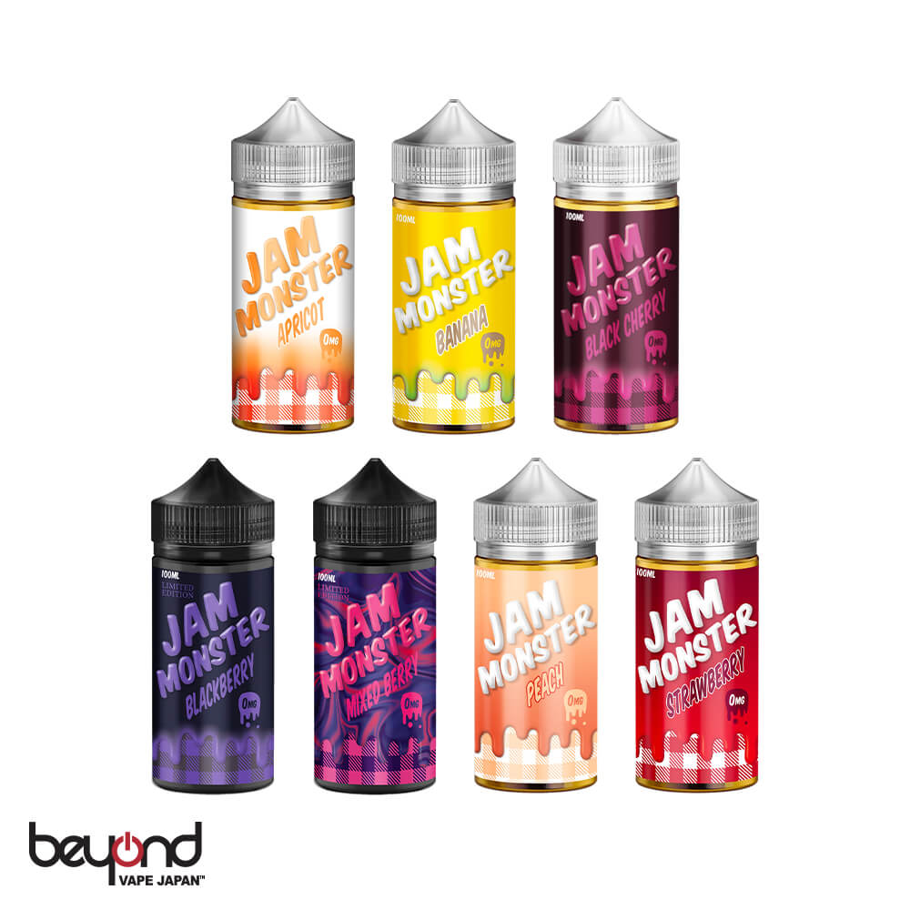 yJam MonsterzS7m100mlnWX^[ dq^oR Lbh E-Liquid VAPEyr[300~N[|z