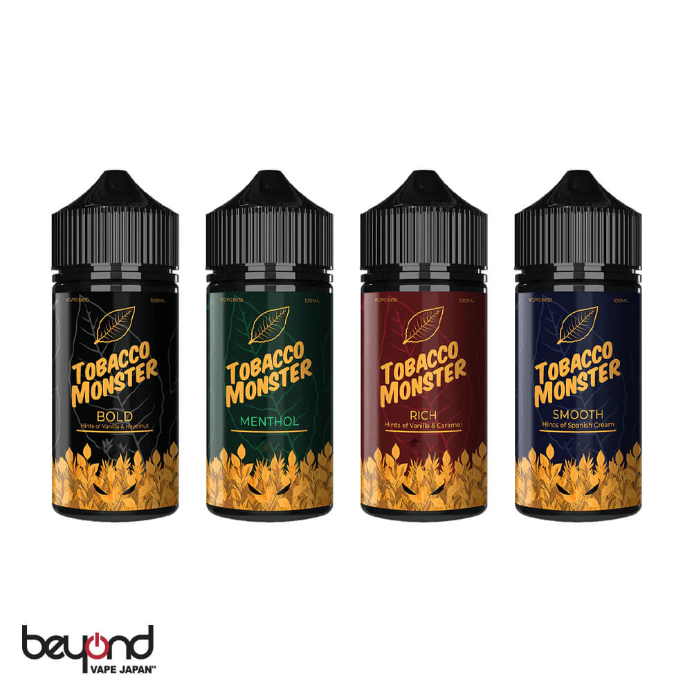 【Tobacco Monster】全4種［100ml］《タバコフレーバー》タバコモンスター アメリカ産 電子タバコ E-Liquid リキッド 最新【レビューで300円クーポン】