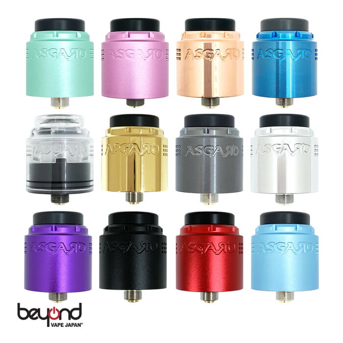 【Vaperz Cloud】Asgard Mini［25mm］ 最新 電子タバコ アトマイザー RDA 【レビューで300円クーポン】