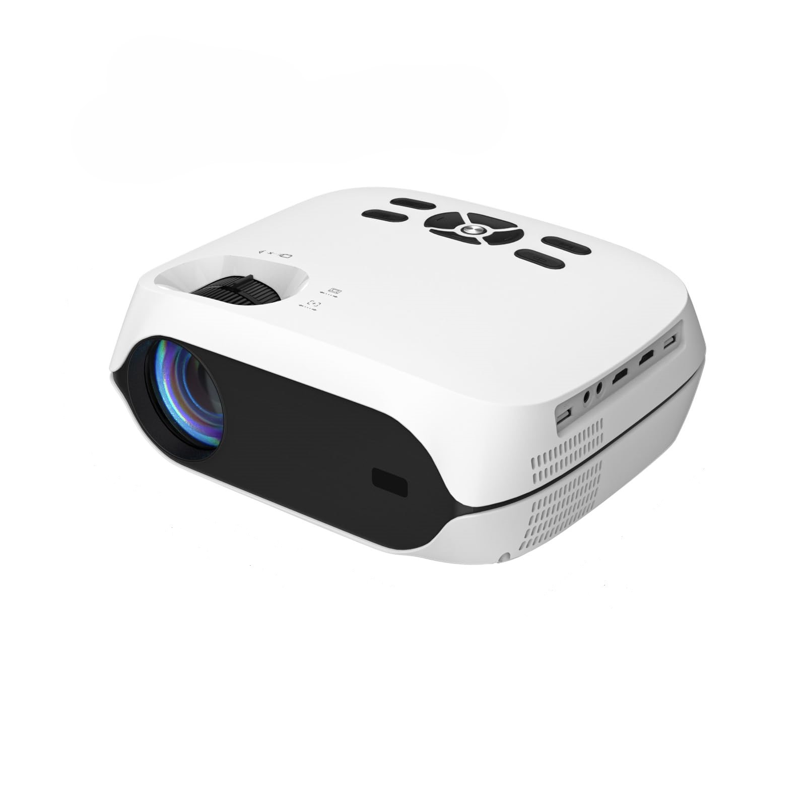 送料無料 HAPPRUN 20000LM高輝度 ネイティブ1080P/4K対応 低遅延 プロジェクター｜Bluetooth5.1/5G WiFi搭載 300インチ大画面 内蔵Hi-Fi 台形補正/天井投影 HDMI/USB/TF/AV/PS5対応 家庭用
