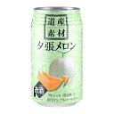 北海道麦酒　道産素材　夕張メロン350ml×24セット【缶 クラフトチューハイ チューハイ カクテル 小樽 メロン 北海道麦酒醸造】