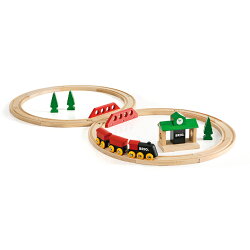 ＢＲＩＯ　クラシックレール８の字セット【ブリオ BRIO 電車 鉄道 玩具 おもちゃ 子供 こども 木製】