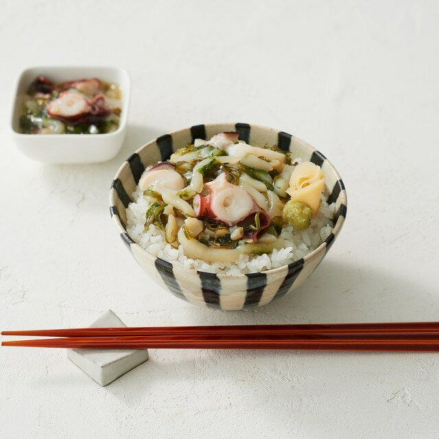 【エントリーP10★6/4 20:00-6/11 1:59】蛸とあおさ海苔の海鮮ぶっかけ丼　送料無料【宮城　「常磐もの」　ヤナギダコ　 相馬産　あおさ海苔　白醤油】