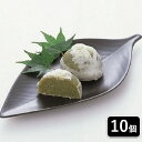 元祖じんだん饅頭10個 送料無料<2024敬老の日> 大江特製 じんだん餡 山形県南陽市