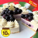 【10%OFF+エントリーP10★9/4 20:00-9/11 1:59】6月の森ブルーベリーチーズケーキナパージュ 送料無料【スイーツ ケーキ 手土産 お中元 お歳暮 冷凍 フランス ウエディング・レストランリゾート6月の森 贈り物 アイス アイスケーキ 通販】