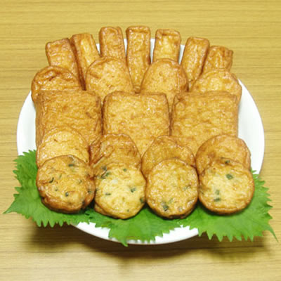 本場鹿児島串木野　中新蒲鉾生さつまあげ詰合せ（22枚）：PN157