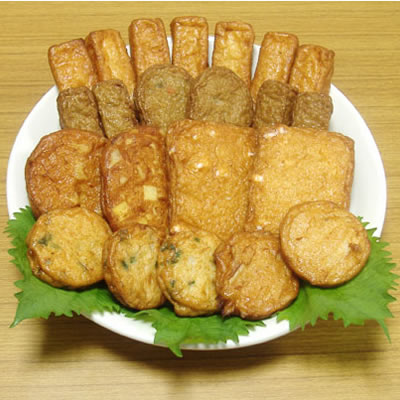 本場鹿児島串木野　中新蒲鉾生さつまあげ詰合せ（22枚）：PN158