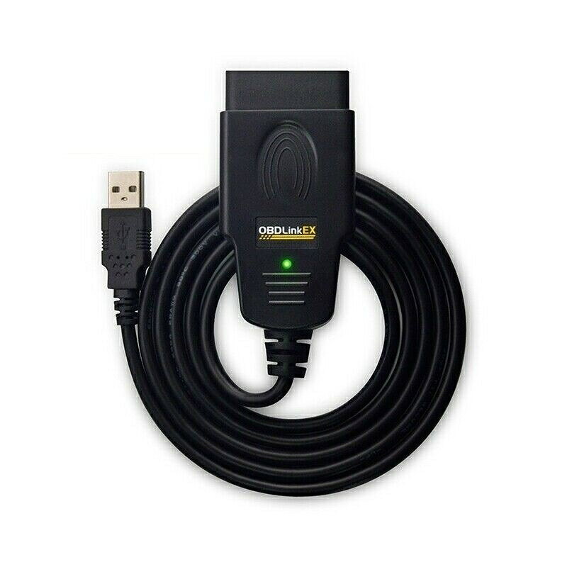 OBDLink EX USB OBD2 診断アダプター 米国OBD Solutions社の車両診断ブランドOBDLinkの、USB有線接続モデルです。 Ford・マツダ車の診断ソフトFORScan向けに設計され、FORScan公式チームが推奨するアダプターです。 ■主な特徴 ・FORScanのすべての機能とFordの全モジュールに対応 ・MS-CAN／HS-CANを電子的に自動切替、複数バスに同時アクセス可能 ・スイッチ切替式アダプターと比べて高速な通信 ・ディーラーレベルの診断やコーディングに対応 ・USB有線接続で安定した通信、データ破損を防止 ・低消費電力モードBatterySaver搭載 ■仕様 接続方式：USB 2.0（有線） 対応OS：Windows（Vista以降）／Android（iPhone・iPadは非対応） 対応プロトコル：ISO 15765-4、ISO 14230-4、ISO 9141-2、SAE J1850 VPW／PWM、Ford MS-CAN 動作電圧：12V車両（8V-30V） 過電圧保護：100Vまで 消費電流：通常時 6.5mA／BatterySaver時 1mA未満 使用温度範囲：-20℃から55℃ 保証期間：3年 ■商品詳細 ・メーカー名：OBD Solutions（米国） ・商品名：OBDLink EX ・メーカー品番：429101 ・商品内容：OBDLink EX 本体（USBケーブル一体型）、取扱説明書 ・適合車種：OBD2（J-OBD2／EOBD）対応車両（詳しくは下記の対応車種をご覧ください） ・原産国：中国 ・注意：モニターの発色により、実際の商品と色味が異なる場合があります。■ご購入前にご確認ください ・本製品はUSB有線接続のモデルです。主にWindowsパソコンでご利用いただけます。 ・iPhone・iPadではご利用いただけません。iPhoneでご利用の場合は、OBDLink MX+またはCXをお選びください。 ■対応車種 OBD2（J-OBD2／EOBD）に対応した車両でご利用いただけます。 ・Ford・マツダ車に最適です。FORScanでご利用の場合は、FORScanの対応車種をご確認ください。 ・国産車：2008年10月以降に発売された新型車、および2010年9月以降に生産されたガソリン車が目安です。 ※車種・年式により表示できる項目は異なります。 ※適合が気になる場合は、ご購入前にショップへのお問い合わせからお気軽にご相談ください。 ■ご注意 ・FORScanは他社製ソフトです。ソフトの機能や料金、対応車種は提供元にてご確認ください。 ・コーディングは車両の設定を変更する作業です。お客様ご自身の判断と責任のもとで行ってください。 ・モニターの発色により、実際の商品と色味が異なる場合があります。 ■保証・サポート OBDLink日本国内正規代理店の当店が販売・サポートを行います。 ・製品保証：3年間 ・日本語でのサポートに対応しております。 ・返品・交換の条件は、当店の会社概要ページの返品規定をご確認ください。 ■発送について ・平日15時までのご注文（決済確認済み）は当日発送いたします。 ・土日祝日は休業日のため、翌営業日の発送となります。 ・ヤマト運輸の宅急便コンパクトでお届けします。 → どのモデルを選べばいい？対応車種・対応アプリはこちら
