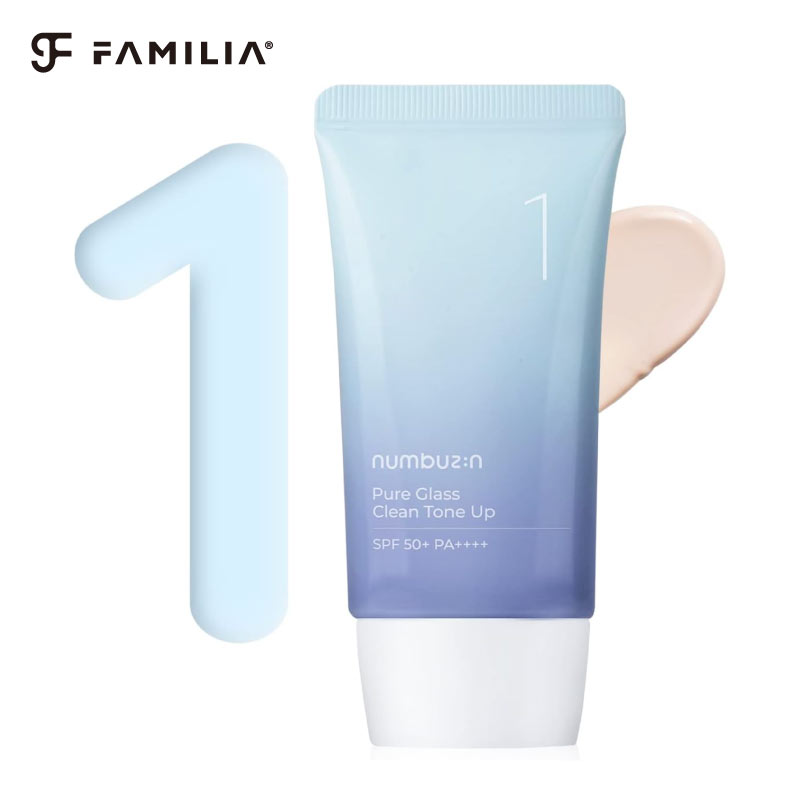【P3倍】1番 ガラス玉トーンアップクリーム 50ml SPF50+PA++++ 8種ヒアルロン酸含有 水分光沢 ガラス玉トーンアップ 化粧下地 韓国コスメ 韓国下地 自然トーンアップ 韓国スキンケア ナンバーズイン numbuzinのサムネイル