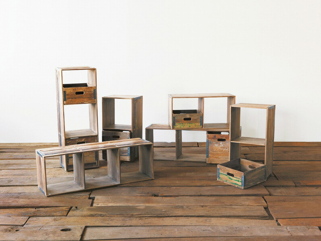 TROY OPEN SHELF L トロイ オープンシェルフ 幅35×高さ103cm インテリア 収納 収納家具 リビング収納 本棚 ラック ウッドラック ウッドシェルフ 木製棚板