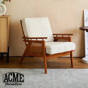 ACME Furniture アクメファニチャー WICKER LOUNGE CHAIR (IV) ウィッカー ラウンジチェア アイボリー チェア イス 椅子 1人掛け 1人用