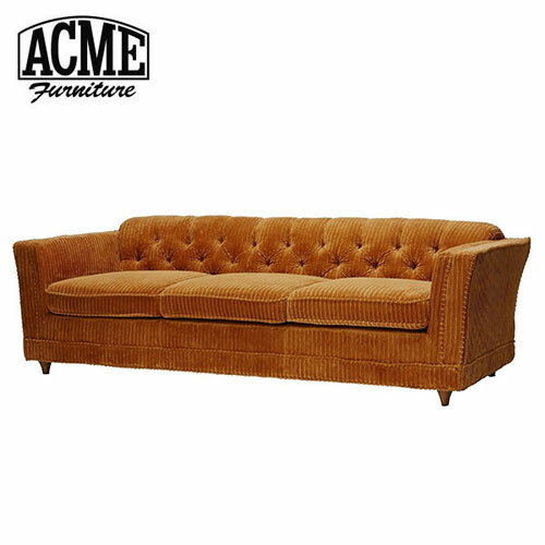 journal standard FurnitureのLAKE WOOD SOFA 3P MUSTARD レイクウッド ソファ 3人掛け マスタード ソファー 3P 肘付き インテリア ソファ ソファー リラックスチェア チェア チェアー いす(ソファ)