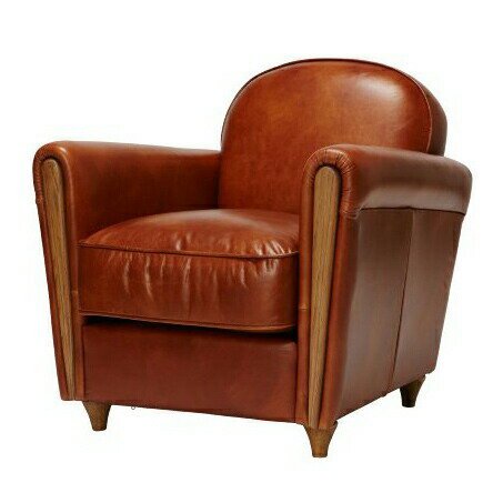 OAKS CLUB CHAIR SMOOTH LEATHER オーククラブチェア ソファ 1人掛け スムーレザー チェア ソファ 1人掛け 1P インテリア ソファ ソファー リラックスチェア