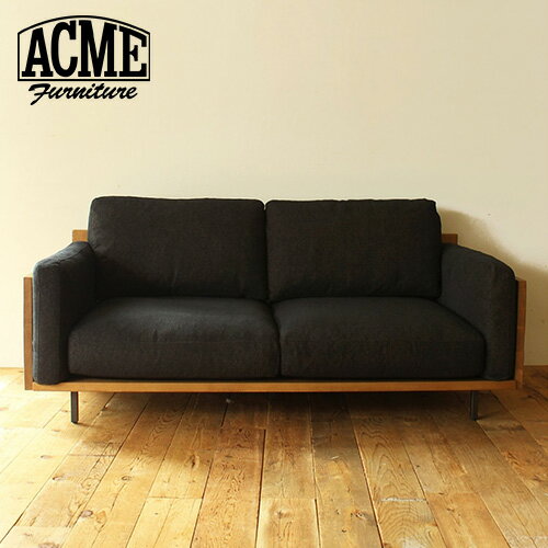 journal standard FurnitureのCORONADO SOFA 2.5P W1900 カノアBK コロナド ソファ W1900 カノアBK 幅190cm ブラック ソファ ソファー 2.5人掛け 3人掛け インテリア ソファ ソファー(ソファ)