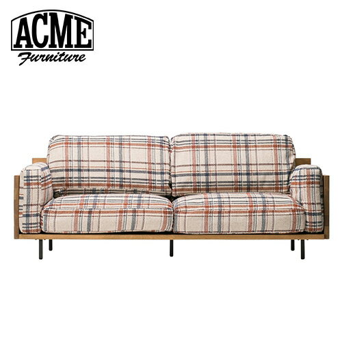journal standard FurnitureのCORONADO SOFA 3P AC08 チェックナチュラル コロナド ソファ 3人掛け チェックナチュラル ソファ ソファー 3人掛け インテリア ソファ ソファー リラックスチェア(ソファ)