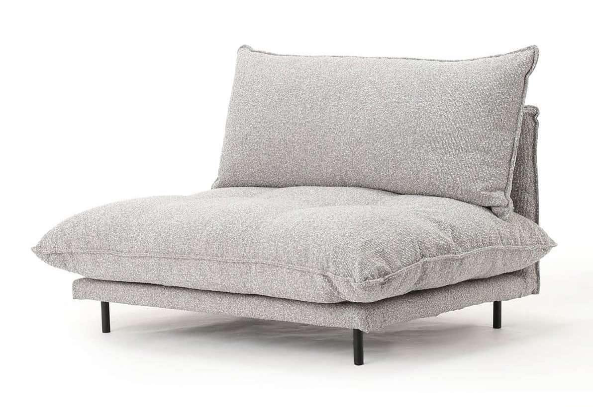 JOURNAL STANDARD FURNITURE  PORTO SOFA Low W1200 Boucle(GRY) ポルトソファ Low W1200 Boucle グレー ローソファ リビング ソファ グレー リビング ソファ ソファー