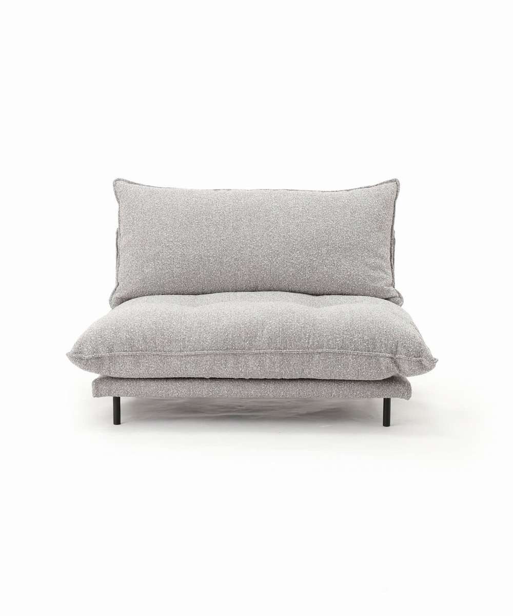 JOURNAL STANDARD FURNITURE  PORTO SOFA Low W1200 Boucle(GRY) ポルトソファ Low W1200 Boucle グレー ローソファ リビング ソファ グレー リビング ソファ ソファー