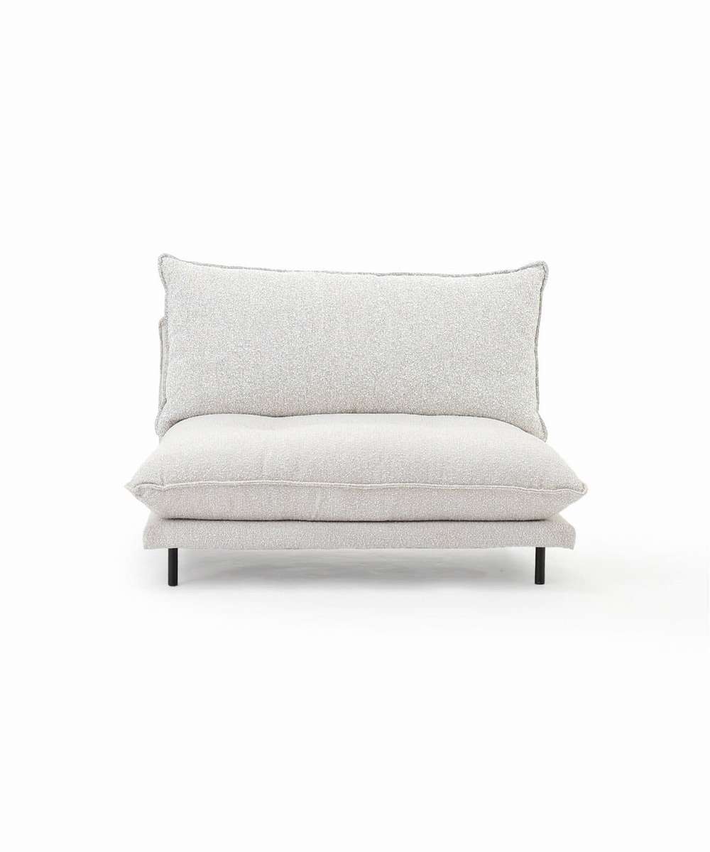 JOURNAL STANDARD FURNITURE  PORTO SOFA Low W1200 Boucle(I) ポルトソファ Low W1200 Boucle アイボリー ローソファ リビング ソファ アイボリー リビング ソファ ソファー