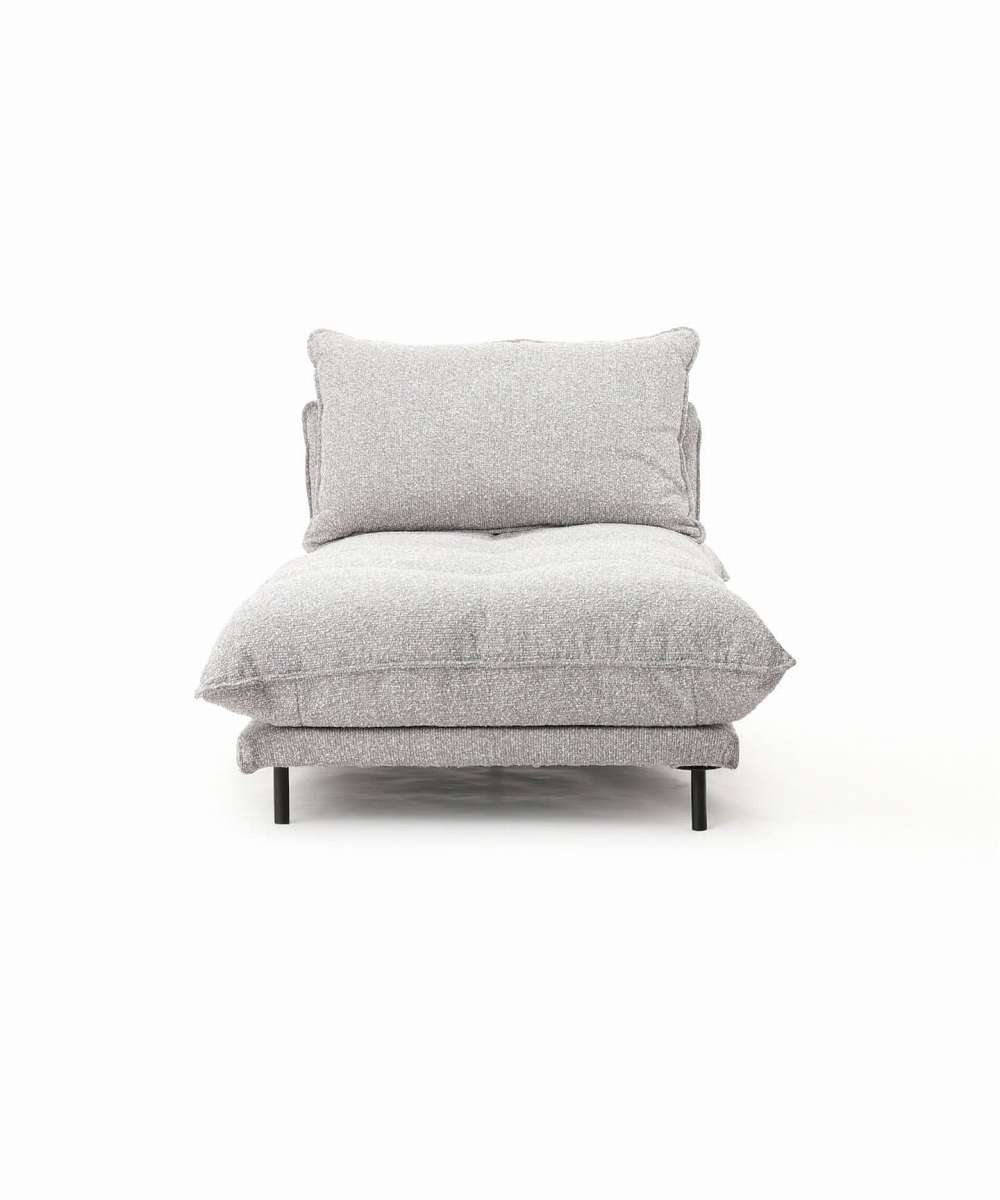 JOURNAL STANDARD FURNITURE  PORTO COUCH SOFA Low Boucle(GRY) ポルトソファ Low カウチ Boucle グレー ローソファ リビング ソファ グレー カウチソファ ポルトカウチソファ