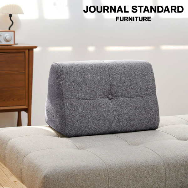 journal standard FurnitureのJOURNAL STANDARD FURNITURE  PLAYA SOFA Back Cushion S(GRY) プラヤソファ 背クッション S グレー ソファクッション 背もたれ(ソファ)
