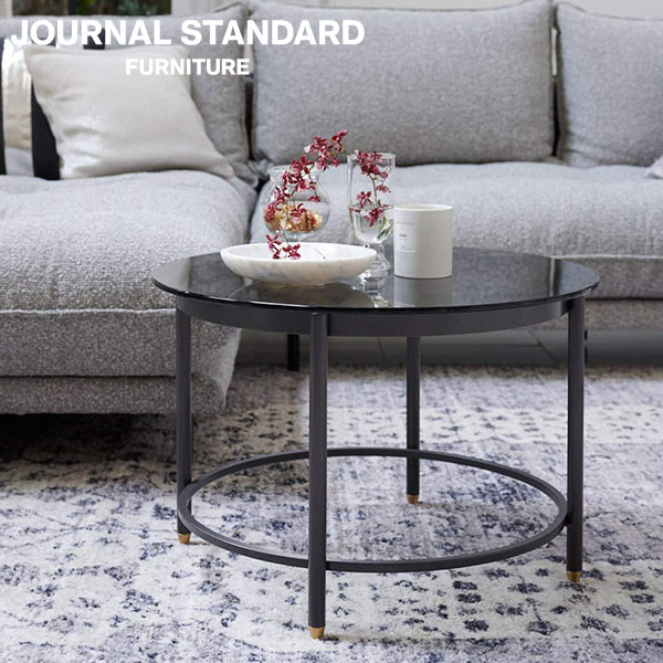 journal standard FurnitureのJOURNAL STANDARD FURNITURE  HOLTE COFFEE TABLE charcoal ホルテ コーヒーテーブル チャコール ローテーブル サイドテーブル(テーブル)