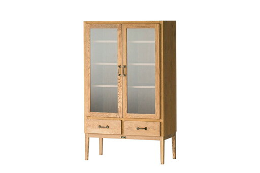 JOURNAL STANDARD FURNITURE  CHRYSTIE GLASS CABINET クリスティー ガラスキャビネット キャビネット 収納 家具 インテリア 収納 収納家具 リビング収納