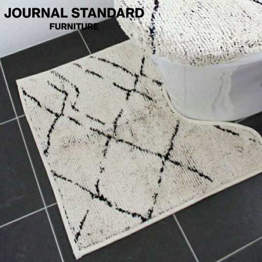 journal standard FurnitureのJOURNAL STANDARD FURNITURE  SIDI TOILET MAT シディー トイレマット 60×60cm 家具 マット トイレ用 トイレマット トイレマット トイレ用品 トイレ 日用品(ランドリー・バス・トイレ用品)