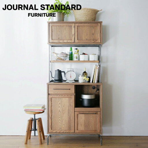 journal standard FurnitureのJOURNAL STANDARD FURNITURE  TIVERTON KITCHEN BOARD S ティバートン キッチンボード S 幅81cm 食器棚 キッチンボード キッチン収納 インテリア 収納 (代引不可)(リビング収納)