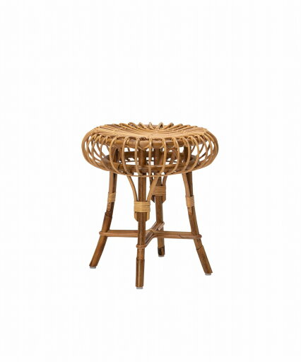 JOURNAL STANDARD FURNITURE  ROTIN STOOL ロティン スツール ラタンチェア 籐家具 インテリア チェア チェアー いす イス 椅子 リビング デザインスツール