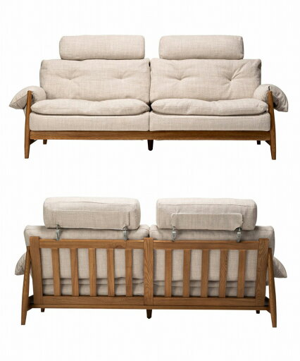 レビューでマルシェバッグプレゼント JOURNAL STANDARD FURNITURE  MADEIRA SOFA fabric マディラ ソファ ファブリック 幅186cm 2人掛けソファ ローソファ 2人掛け 二人掛け インテリア ソファ ソファー